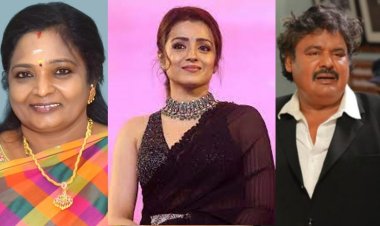 திரிஷாவை தவறாக பேசிய மன்சூர் அலிகான் விவகாரம்! கண்டனம் தெரிவித்த  நடிகர் சங்கம் மற்றும்ஆளுநர் தமிழிசை!