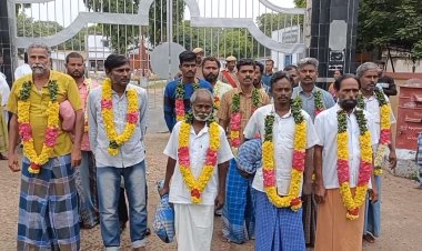 சிப்காட் எதிர்ப்பு போராட்டக்காரர்கள் சிறையிலிருந்து ரிலீஸ்!