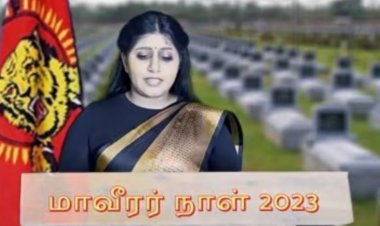 தாய் தமிழக உறவுகளுக் நன்றி சொன்ன பிரபாகரனின் மகள்? மாவீர தினத்தில் உரை!