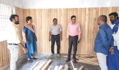 புதிய கட்டிடத்தை ஆய்வு நடத்திய மண்டல இயக்குநர்!ஜனவரிக்குள் பயன்பாடாம்!