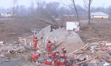 சீனா நிலநடுக்கம் 111 பேர் பலி!