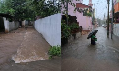 அய்யோ எல்லாம் போச்சே! சீட்டுகட்டை போல் சரிந்த கான்கிரிட் வீடு!