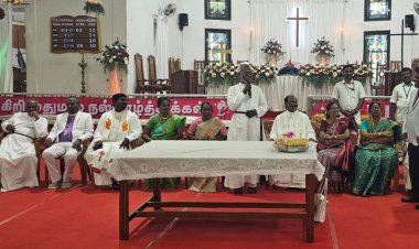 ஏ.சி.சண்முகம் கொண்டாடிய கிறிஸ்துமஸ்! தேவாலயங்களில் சிறப்பு ஆராதனை!