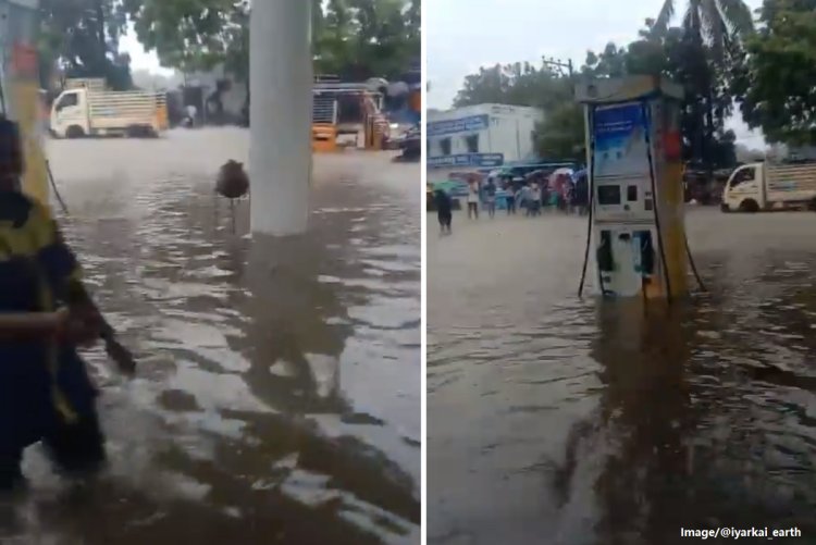தென் தமிழக கலெக்டர்களை அலார்ட் செய்த முதல்வர்! கனமழை எதிரொலியால் இயல்பு வாழ்க்கை பாதிப்பு!!