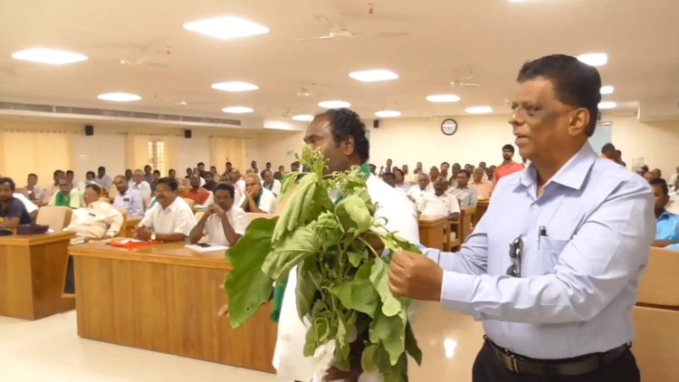 தோல்கழிவு நீரை பாலாற்றில் கலக்குறாங்க என விவசாயிகள் வேதனை! கவனிப்பதாக சொன்னார் கலெக்டர்!