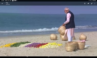 140 கோடி இந்தியர்களின் நல்வாழ்வுக்காகவும் பிரார்த்தனை செய்தேன்!