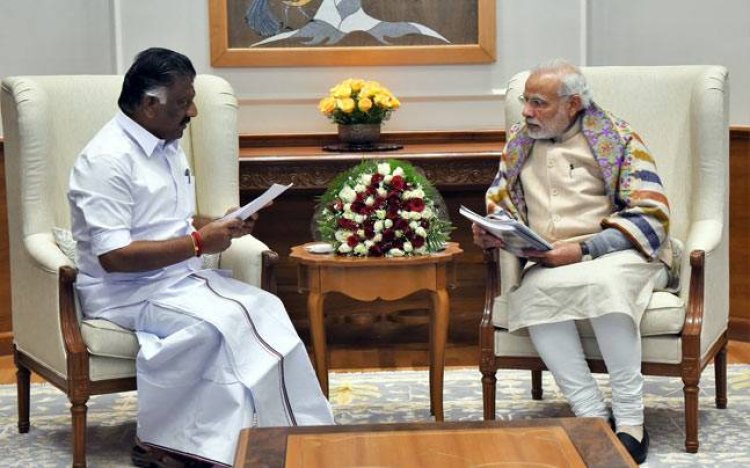 பாஜகவுடன் உறவை புதுப்பிக்கும் ஓ.பி.எஸ்!