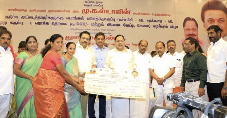 துணைவேந்தர் நியமனகுழுவில் ஆளுநர் திரும்ப பெற்றது வரவேற்கதக்கது! அமைச்சர் துரைமுருகன் பேட்டி!
