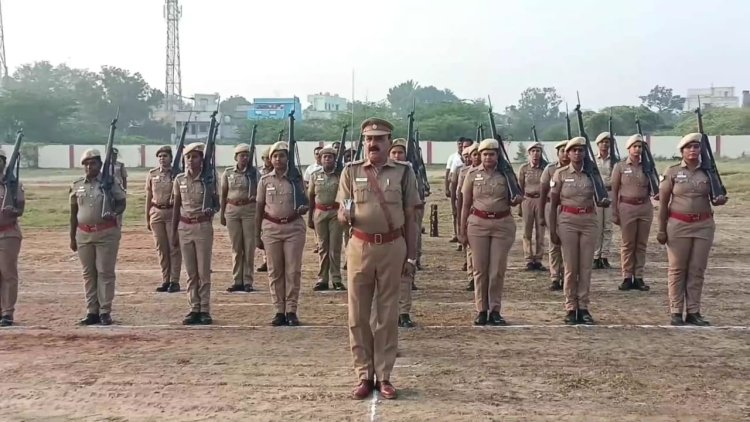 ராணிப்பேட்டை போலிசாரின் ஒத்திகை!