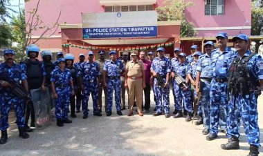 திடீரன திருப்பத்தூர் வந்த கமாண்டோ படையினர்! நக்சல் நடமாட்டம் குறித்து ஆய்வு!