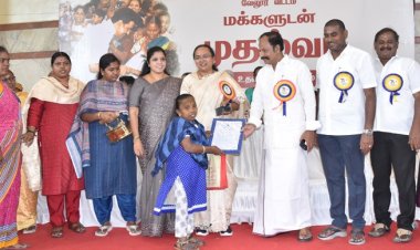 நல திட்ட உதவிகளை முனைப்போடு செயல்படுத்துவதே அரசின் முக்கிய நோக்கம்! வேலூர் ஆட்சியர் சுப்புலெட்சுமி பேச்சு!