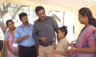 பள்ளி மாணவிகளுக்கு குடற்புழு நீக்க மாத்திரை!