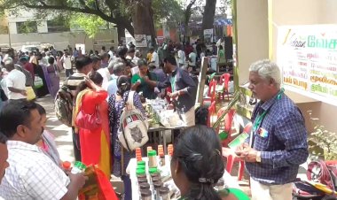 பாரம்பரிய கிழங்குகள் கண்காட்சி! ஆர்வமுடன் பார்த்த மக்கள்!