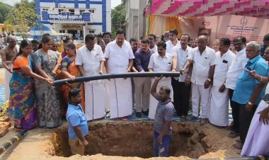 சோளிங்கர் குடிநீருக்காக ரூ.47 கோடியே 48 லட்சத்தில் திட்டம் துவக்கம்!அமைச்சர் ஆர்.காந்தி பங்கேற்பு!