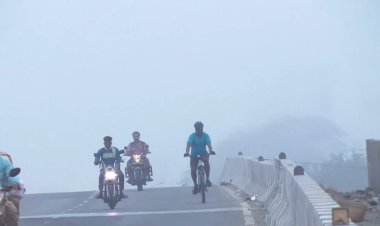 வேலூர்  காட்பாடி ஆகிய சுற்றுவட்டார பகுதிகளில் கடும் பனிப்பொழிவு!