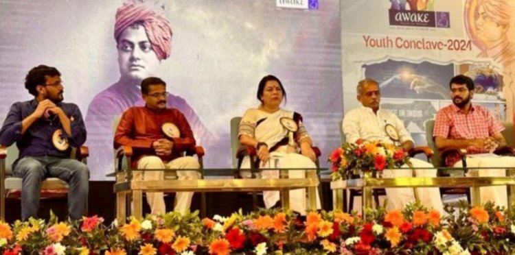 'பாரத் மாதா கி ஜே' சொல்ல வற்புறுத்திய பெண் அமைச்சரை கலாய்த்த மாணவர்கள்!  