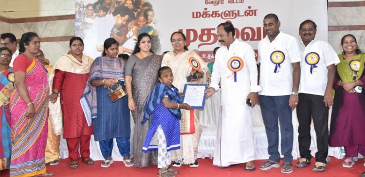 நல திட்ட உதவிகளை முனைப்போடு செயல்படுத்துவதே அரசின் முக்கிய நோக்கம்! வேலூர் ஆட்சியர் சுப்புலெட்சுமி பேச்சு!