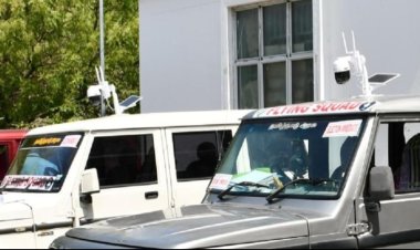 இராணிப்பேட்டையில் கேமராக்கள் பொருத்தப்பட்ட பறக்கும்படை வாகனங்கள்!