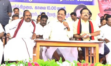 அல்வா கொடுப்பதில் ஏ.சி.சண்முகம் கெட்டிக்காரர்! போட்டுடைத்த அமைச்சர் எ.வ.வேலு!