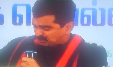 தன் மகனுக்கு திருச்சியில் சீட்டு தராததால் நேரு வெறுப்பை காட்டுகிறாரா? செத்தாலும் எங்கள் சின்னத்தில் தான் போட்டியிடுவேன்! கதறி அழுது பேசிய துரை வைகோ!!