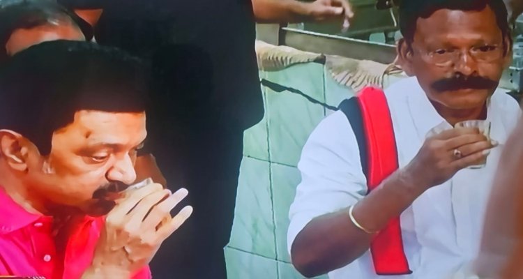 வாக்கிங் சென்றவர்களிடம் வாக்கு சேகரித்த முதலமைச்சர்!