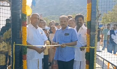 குளுகுளு விளையாட்டு மைதானம் திறப்பு!