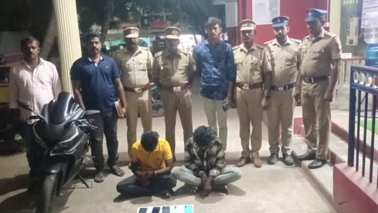 விஏஓ விடம் கைவரிசை காட்டிய இளைஞர்கள் கைது!