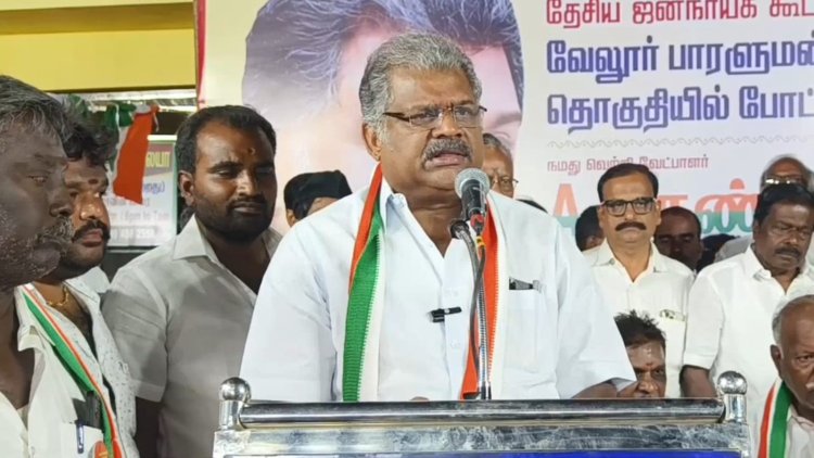 தலைமை இல்லாத கூட்டணிக்கு வாக்களித்தால் நாடு பாதுகாப்பாக இருக்காது ஜி.கே.வாசன் பிரச்சாரம்!