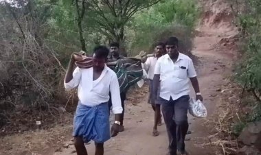 டோலிகட்டி தூக்கிச் செல்லப்பட்ட சடலம்! சட்டமன்ற உறுப்பினருக்கு மனசாட்சியே இல்லையா?