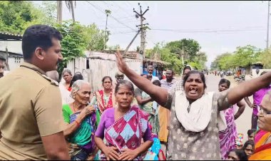 போர் வெல் அமைக்க எதிர்ப்பு தெரிவித்த குடும்பம்! ஒன்று சேர்ந்த கிராம மக்கள்!