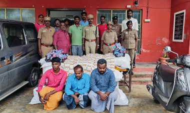 குட்கா மொத்த விற்பனையாளர் காருடன் கைது! குண்டர் சட்டம் பாயும் என எஸ்.பி .ஜெயக்குமார் தகவல் !