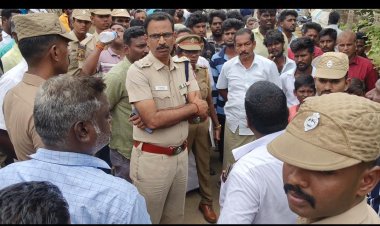 திமுக கொடி கம்பத்தில் மின்சாரம்! வாலிபர் உயிரிழப்பு!