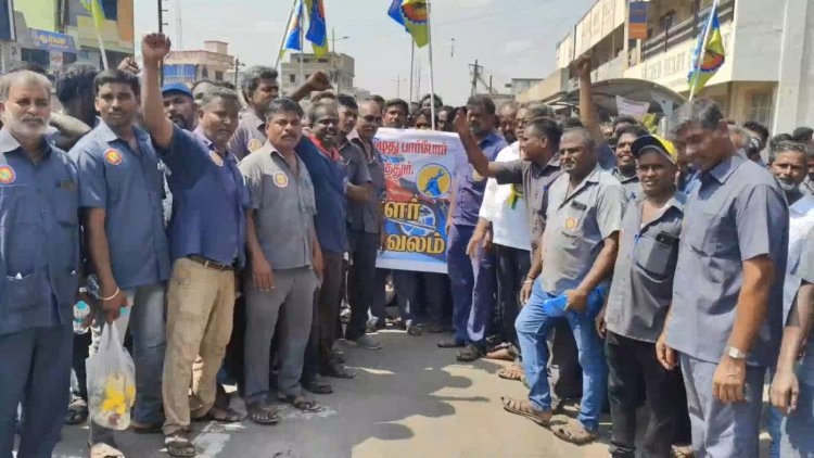 மருத்துவ காப்பீடு அட்டை தாருங்கள் மே தின கோரிக்கை! பாமகவினரும் நிகழ்ச்சியை கடைபிடித்தனர்!