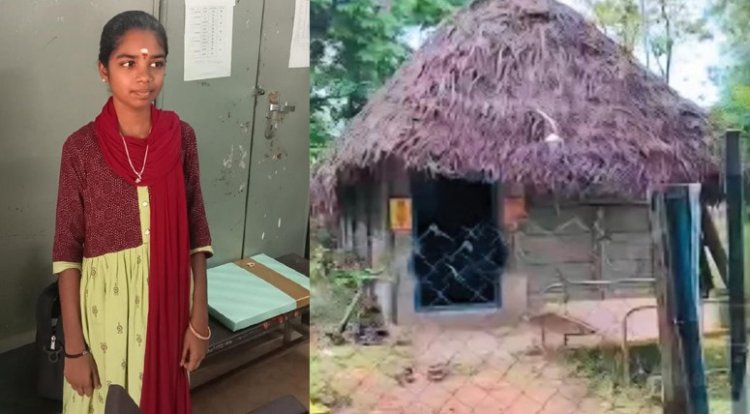 மின்வசதி இல்லாமலேயே அதிக மதிப்பெண் எடுத்த மாணவி! இலவச இணைப்பு கொடுத்த முதல்வருக்கும் ஆட்சியருக்கும் நன்றி சொன்னார்!