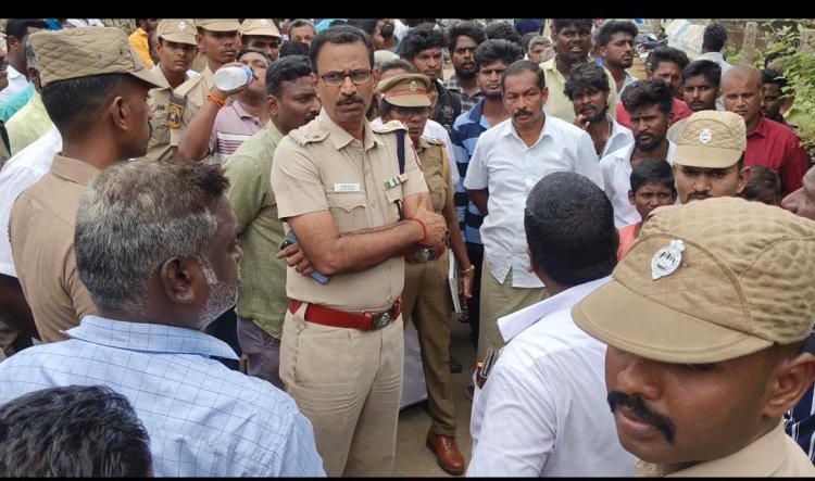 திமுக கொடி கம்பத்தில் மின்சாரம்! வாலிபர் உயிரிழப்பு!