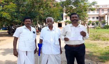 முதியவரின் 4 ஏக்கர் நிலத்தை ஆட்டையை போட்ட உறவினர்கள் மீது புகார்!