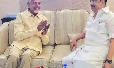 மு.க.ஸ்டாலின்... சந்திரபாபு நாயுடு டெல்லியில் சந்தித்து என்ன பேசினார்கள்!