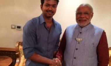 தவெக தலைவர் நடிகர் விஜய் பிரதமருக்கு வாழ்த்து!