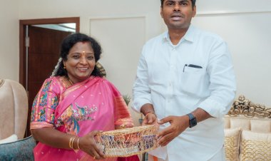 அக்கா...தம்பி,..,தமிழிசை அண்ணாமலை சந்திப்பு!