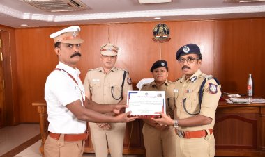 மதுரை தலைமை காவலர்களுக்கு எஸ்எஸ்ஐ ஆக பதவி உயர்வு!