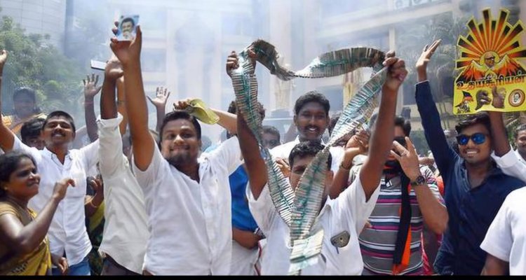 பட்டாசு சத்தம் மேலதாளம்... கலைகட்டும் அண்ணா அறிவாலயம்!