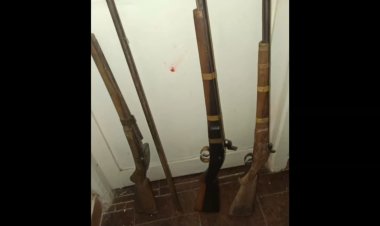 வேட்டை துப்பாக்கிகள் பறிமுதல்!