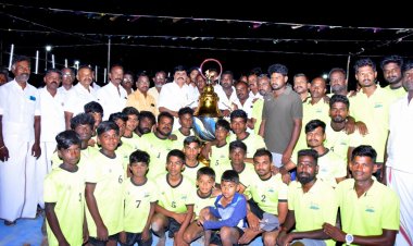 நீண்ட இடைவெளிக்கு பின்னர் வந்த ராஜேந்திர பாலாஜி! மாநில கபாடி போட்டி!