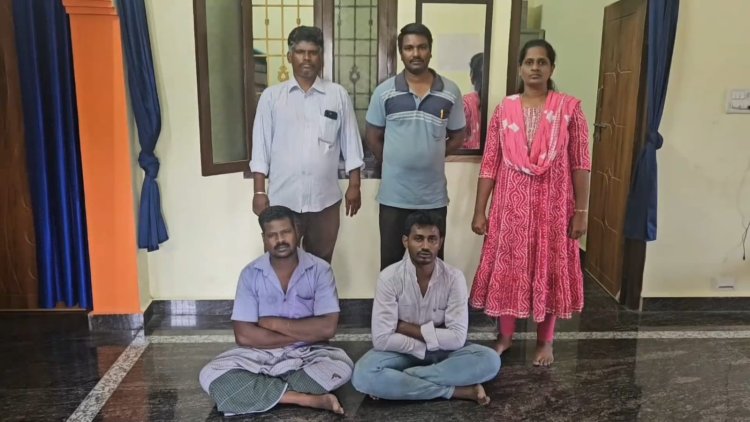 தமிழகத்திலிருந்து ஆந்திராவிற்கு கடத்தவிருந்த 1.200 டன் ரேஷன் அரிசி பறிமுதல் -2 பேர் கைது.!