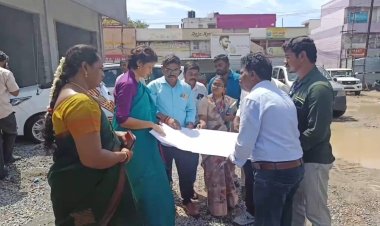 இராணிப்பேட்டை கலெக்டரின் ஆய்வு!