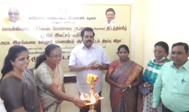 இளங்கலை மாணவியர் விடுதியை திறந்து வைத்த முதலமைச்சர்!