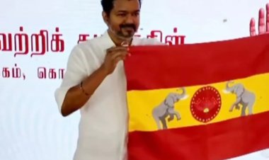 கெத்தா கொடி ஏற்றி கொண்டாடுவோம் மக்களுக்காக உழைப்போம் விஜய் பேச்சு!