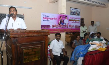 ஆச்சரியம் ஆனால் உண்மை....விருது பெற்ற திமுக நகர மன்ற தலைவரை பாராட்டி விழா எடுத்த அதிமுக கவுன்சிலர்கள்!