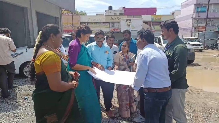 இராணிப்பேட்டை கலெக்டரின் ஆய்வு!