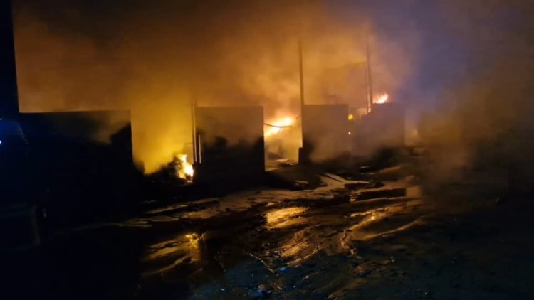 செட்டப் தீ விபத்தா?